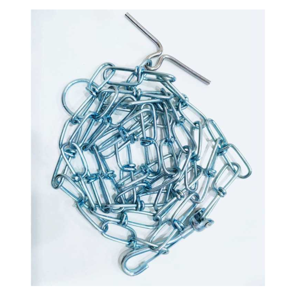 Pado Single Clasp Zincification Tie-Out Chain[Dimension - 3mm x 180cm]