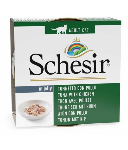 Schesir Cat Wet Food-Tuna With Chicken Fillets[Weight - 85g]