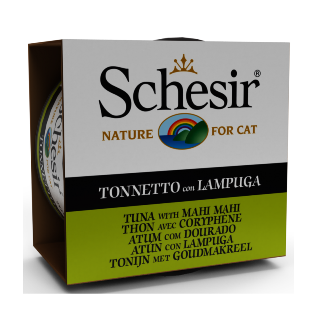 Schesir Cat Wet Food-Tuna With Mahi (Min Order 85g - 14pcs)[Weight - 85g]