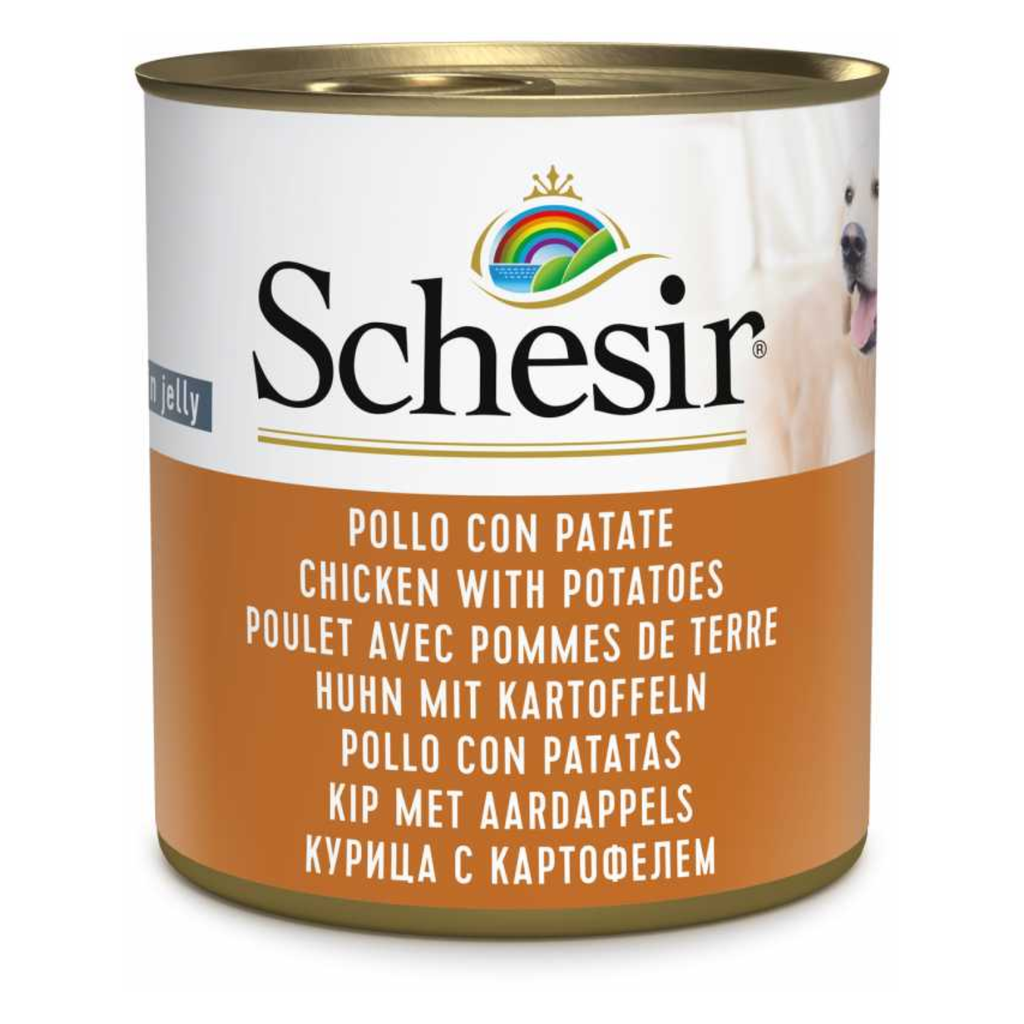 Schesir Dog Wet Food-Chicken With Potatoes[Weight - 285g]