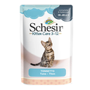 Schesir Kitten Care- Pouch In Jelly  3-12 Tuna Wet Food 85g (Min Order - 20pcs)[Weight - 85g]