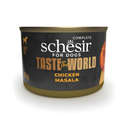 Schesir Taste The World Dog Wholefood - Chicken Masala 150g (Min Order-  8 Cans)