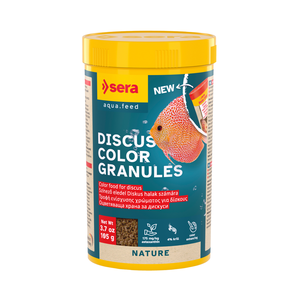 Sera Discus Color Nature 105g (250ml)[Color - Maroon]