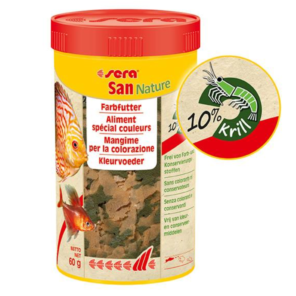 Sera San Nature 250ml-60g[Weight - 60g, Volume - 250ml]