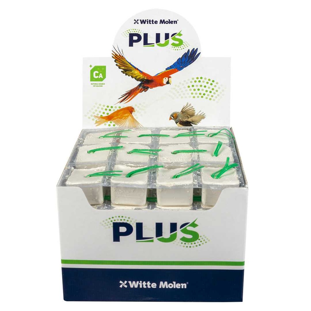 Witte Molen Plus Energy Block S -White, (Min Order - 60pcs)[Size - S]