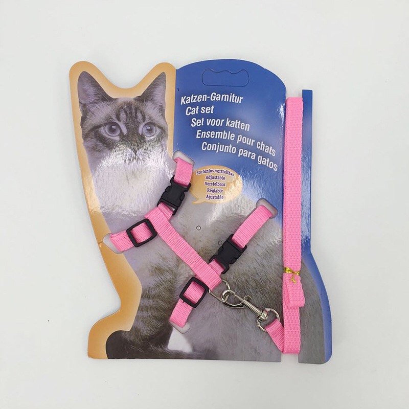 Petbroo Cat Leash + Harness S(6kgs) 1.2*120cm