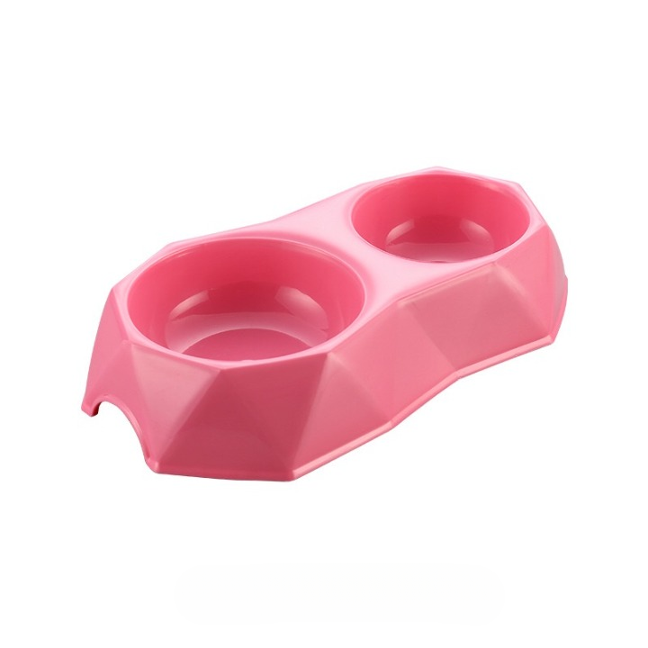 Petbroo Crystal Double Bowl