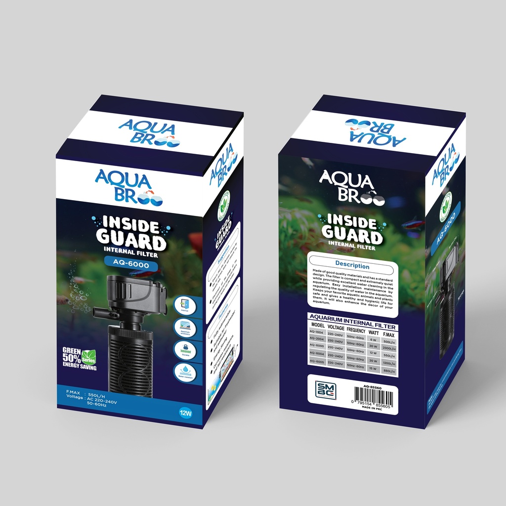 Aquabroo Internal Filter 12W