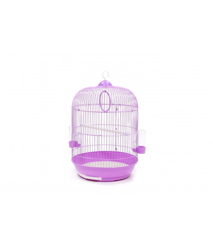 Dayang Bird Cage - A309 (Round) - 33 x 33 x 53cm[Color - White, Dimension - 33 x 33 x 53cm]