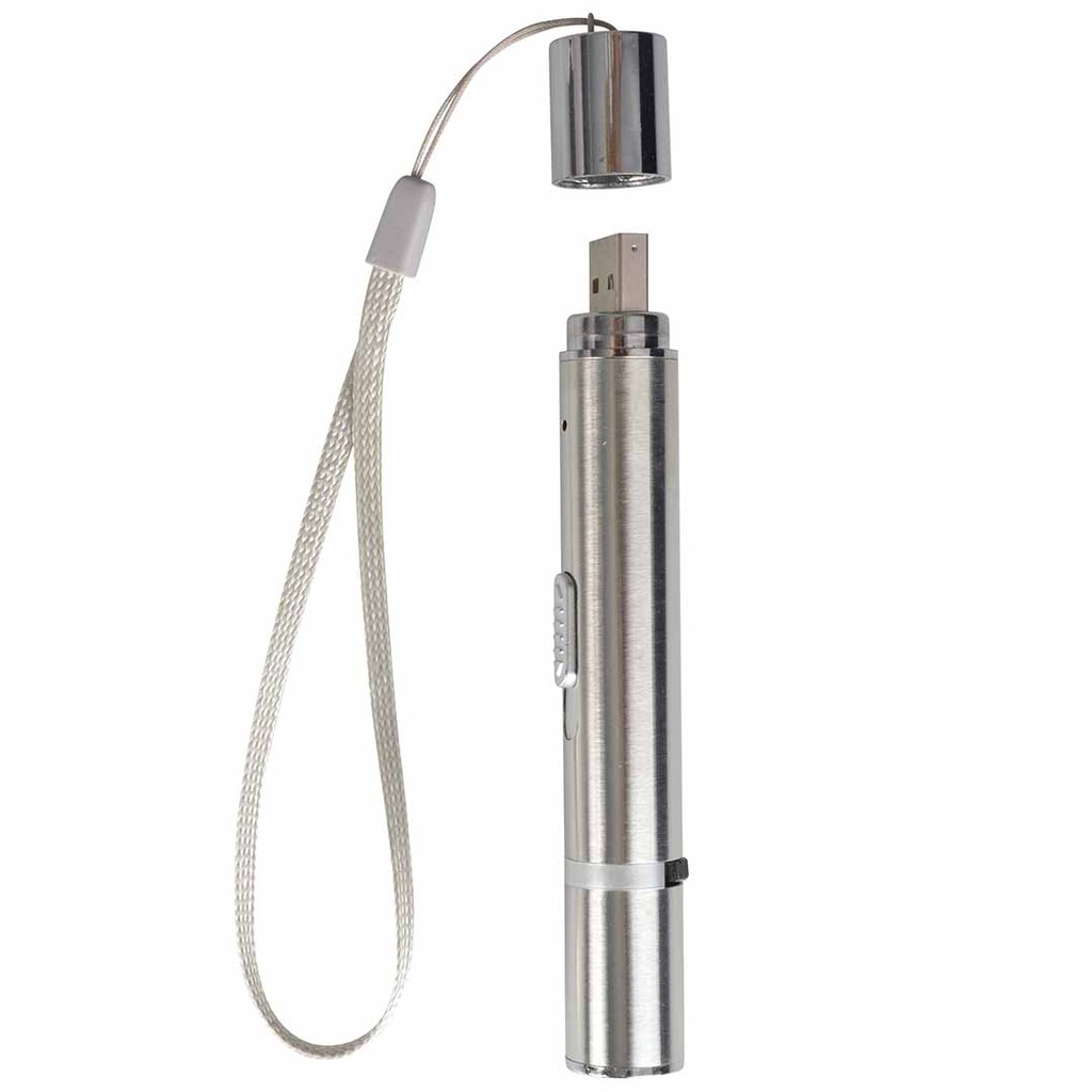  Duvo+ 7 in 1 Laser Cat Toy (urine detection) 11,5x1,5x1,5cm Silver