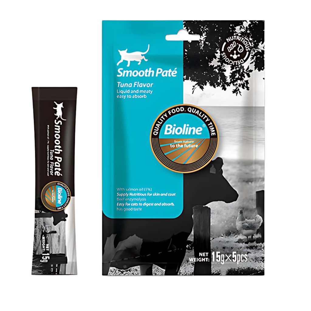  Bioline Natural Feast Smooth Pate-Tuna Flavor (15gx5pcs)