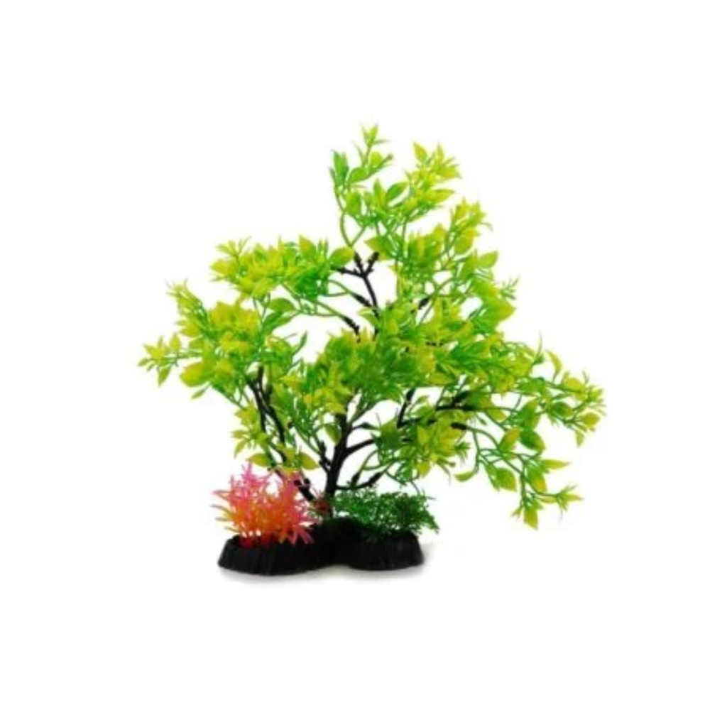 Aquabroo Plume Plastic Plant 8Inch