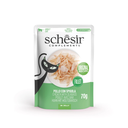 Schesir Complements Cat Wet Food  in Jelly Pouch- Chicken With Seabass 70g [MOQ:12pcs]