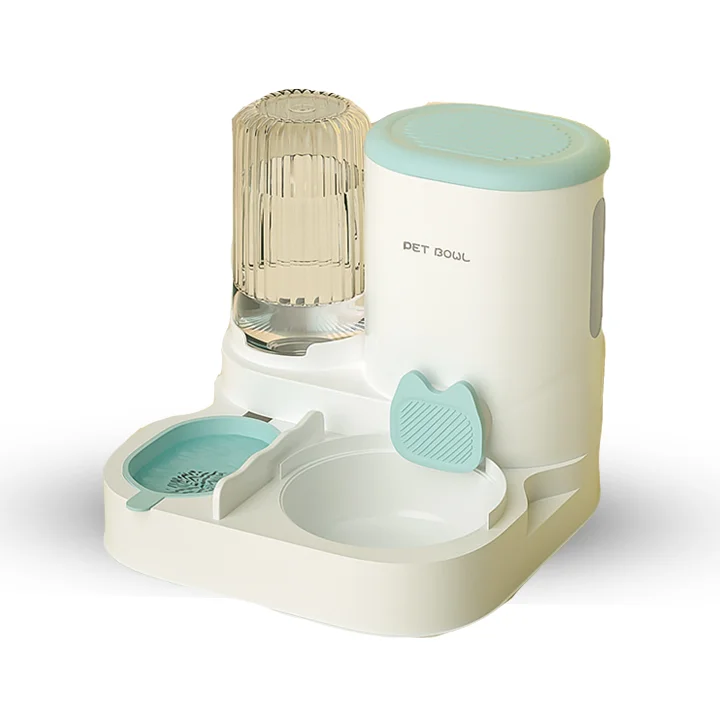 Petbroo All In One Drinking Water Feeder - Blue 27*27*24