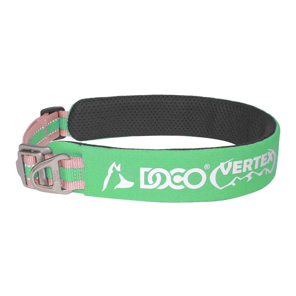 DOCO® VERTEX Reflective Ultralight Mesh Collar For Dogs-2.0 x 35-45cm-Salt Lake