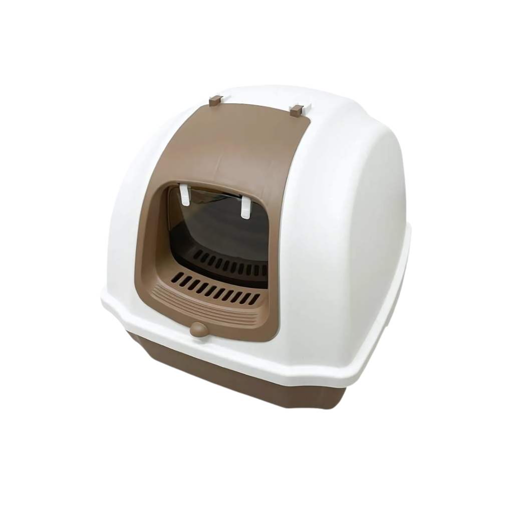 Pado Litterarium Cat Litter Box 50.5*44.5*40 cm- Coffee