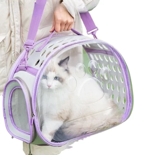 Petbroo Handy Pet Carrier Bag - Purple
