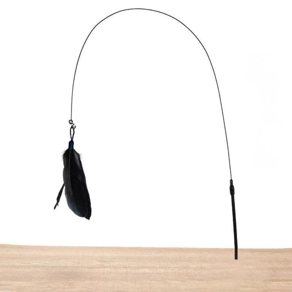 Petbroo Feathery Cat Blue Wands