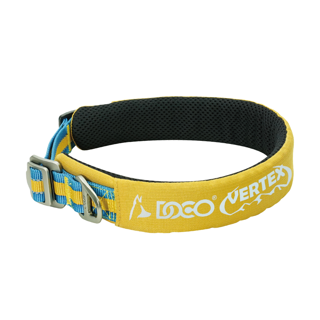 DOCO® VERTEX Reflective Ultralight Mesh Collar For Dogs-2.0 x 45-55cm-Plateu