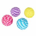 Duvo+ Multi ball with sound Multicolour - Cat Toy  4pcs Set 5x5x5cm