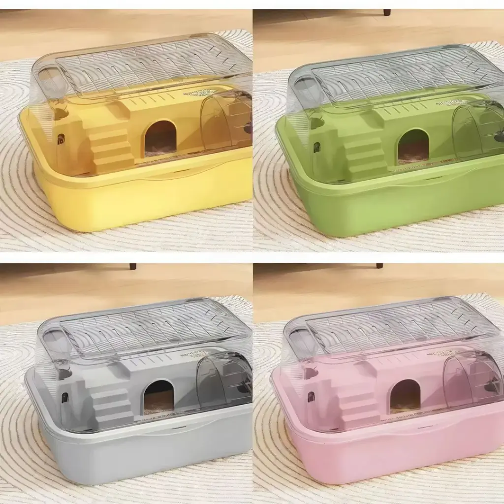 Petbroo Hamster Square Carry Cage - 30*25*19cm