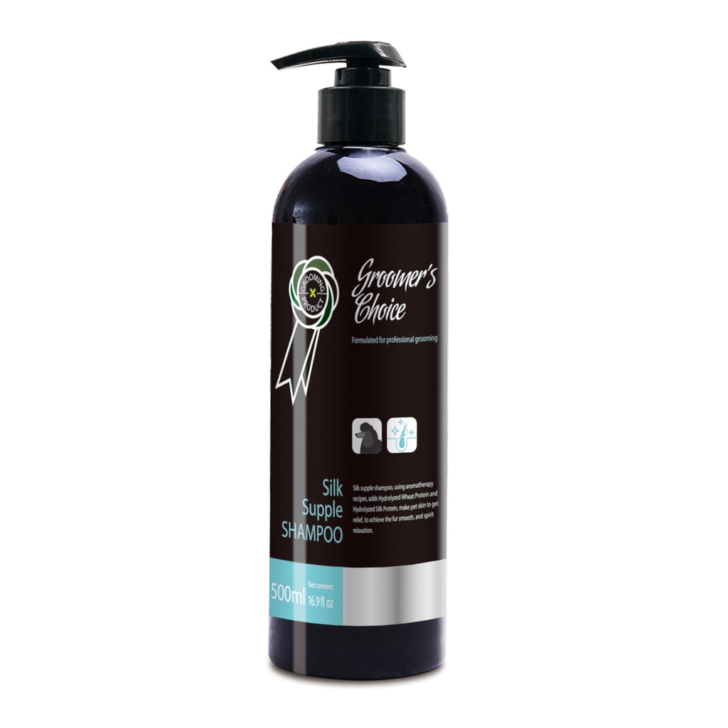 Groomers Choice Silk Supple Shampoo For Dogs - 500ml