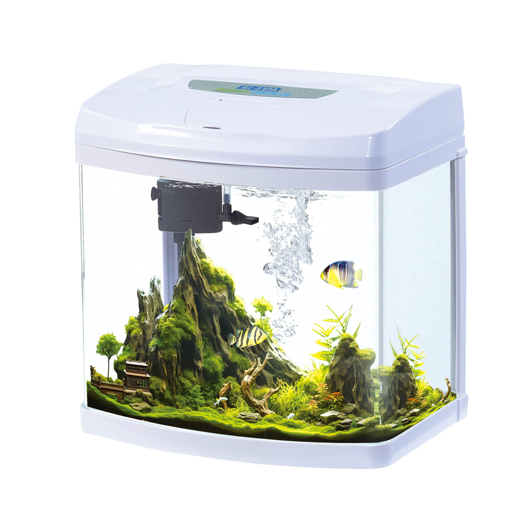 Karis Glass Aquarium BL-310A - [30x21x30.5cm, Color - White]