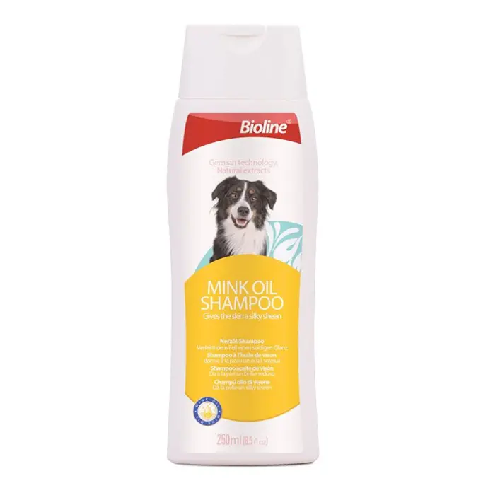 [6970117120073] Bioline Mink Oil Dog Shampoo[Volume - 250ml]