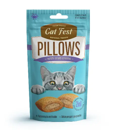 [79207798] Cat Fest Pillows With Crab Cream[Weight - 30g]