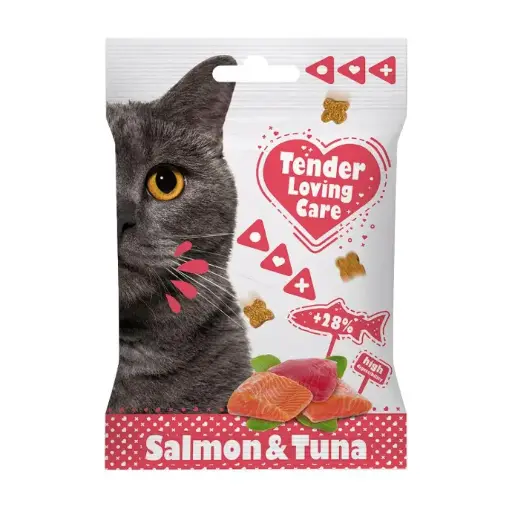 [LR13174] Duvo+ TLC Soft Cat Snack Salmon & Tuna 50g