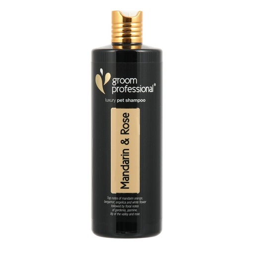 [GP842236] Groom Professional  Mandarin & Rose Shampoo[Volume - 450 ml, Flavor - Mandarin & Rose]