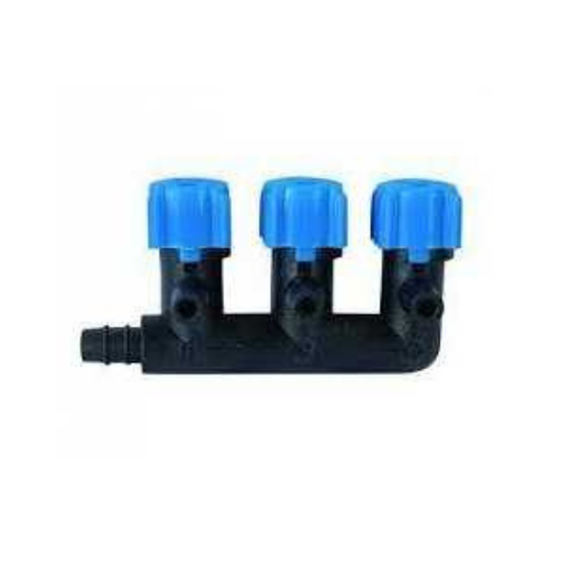 [6938104058747] KW Zone 3 Way Plastic Joint Valve