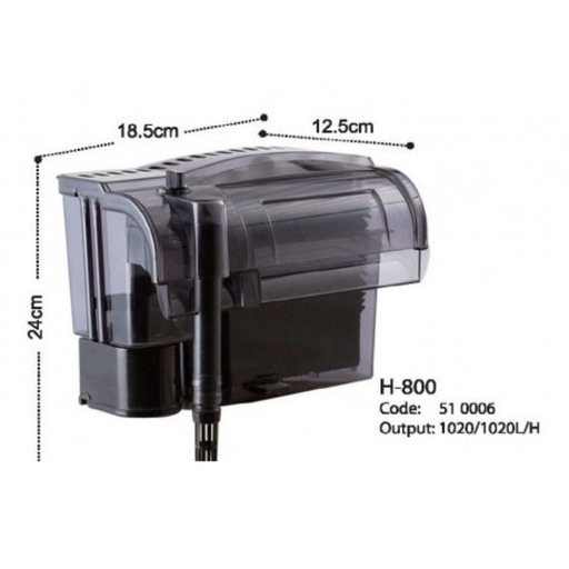 [FDH800] KW Zone Dophin Hanging Filter[Model - FDH800]