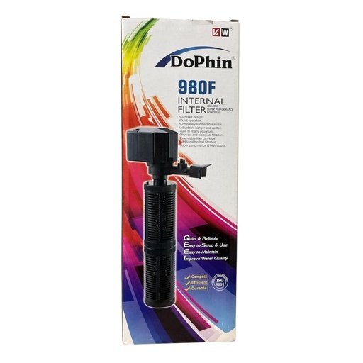 [FDF980F] KW Zone Dophin Internal Filter[Model - FDF980F, Max Output - 1550L/H]