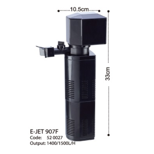 [FJ907F] KW Zone Jet Internal Filter[Max Output - 1500L/H]