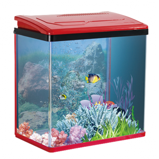 [PY-380-RD] Karis PY-Series Aquarium 380 x 230 x 400mm[Color - Maroon]