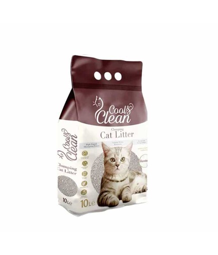 [8680731090352] Patimax Cool & Clean Clumping Cat Litter 20L[Flavor - Baby Powder]