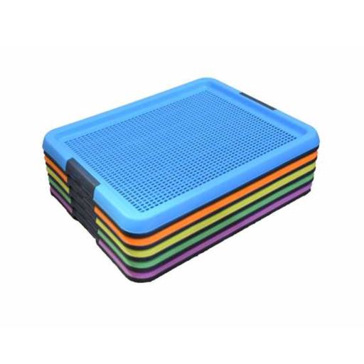 [HC016AL54] Pet Mode Plastic Toilet 54Lx44Wx4H cm[Dimension - 54 x 44 x 4cm]