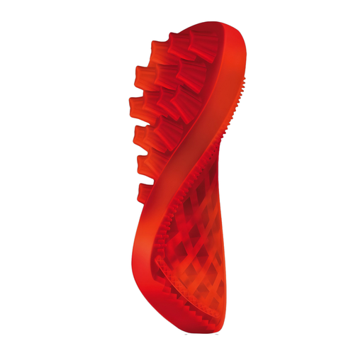 [D200220] Pet+Me Firm Silicone Brush for Longhair Dog(Red)