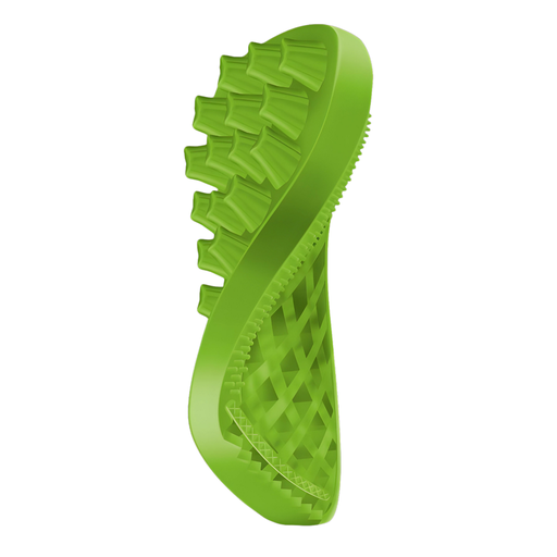 [C100120] Pet+Me Soft Silicone Brush for Small Dog/Longhair Cat (Green)