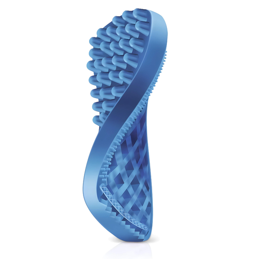 [C100110] Pet+Me Soft Silicone Brush for Small Dog/Shorthair Cat/Rodents(Blue)