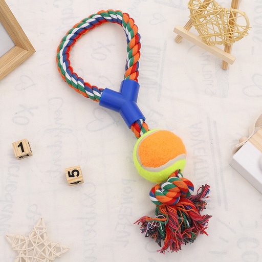 [PB11034008] Petbroo Rope Tennis Toy