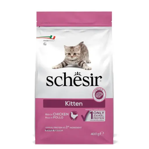 [C02044712] Schesir Dry food for kittens with a single protein source - Kitten Rich in Chicken 400 g