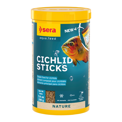 [SR00210] Sera Cichlids Sticks Nature[Volume - 1L]