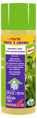 [4001942033428] Sera Flore 1 Carbo[Volume - 250 ml]