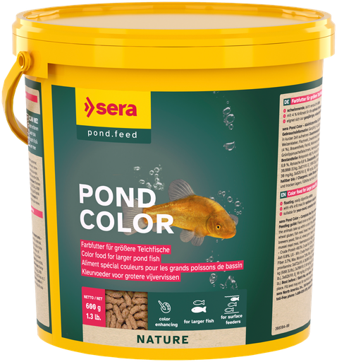 [SRN07157] Sera Pond Color Sticks Nature[Volume - 3800 ml, Weight - 600g]