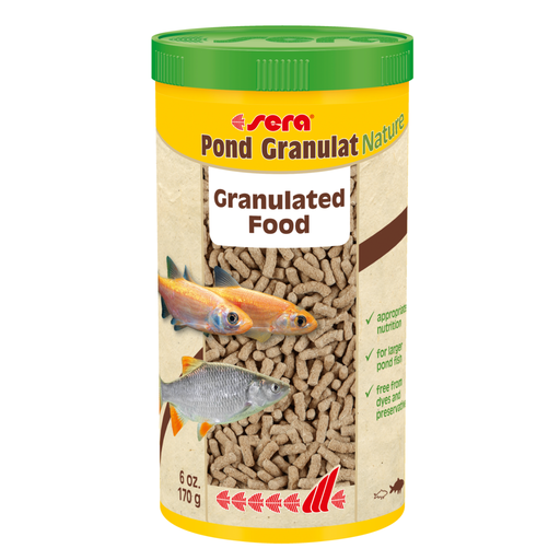 [SR07170-DIS] Sera Pond Granulate Nature[Volume - 1L]