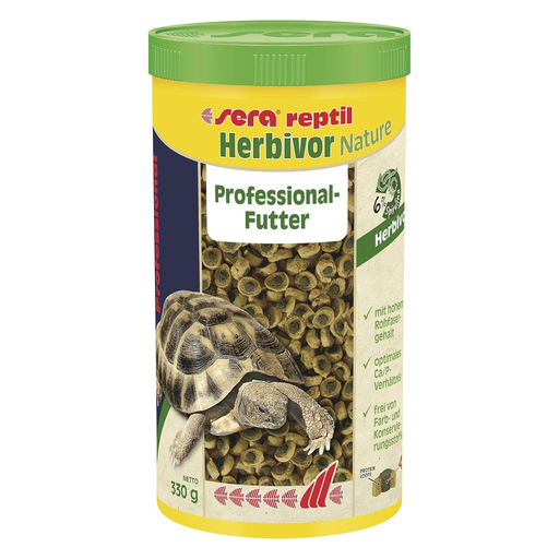 [SR01812] Sera Reptile Profesional Herbivor Nature[Volume - 1L]