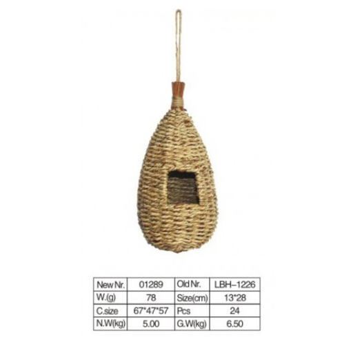 [BTLB1226] VanPet Bird Toy Natural And Clean 1226