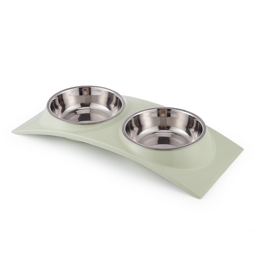 [PB11025005] Petbroo Double Modern Bowl 05